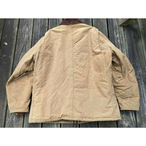 Size 52 TALL CARHARTT CQ196 Quilted Lined Ridge Coat Jacket - Picture 2 of 7